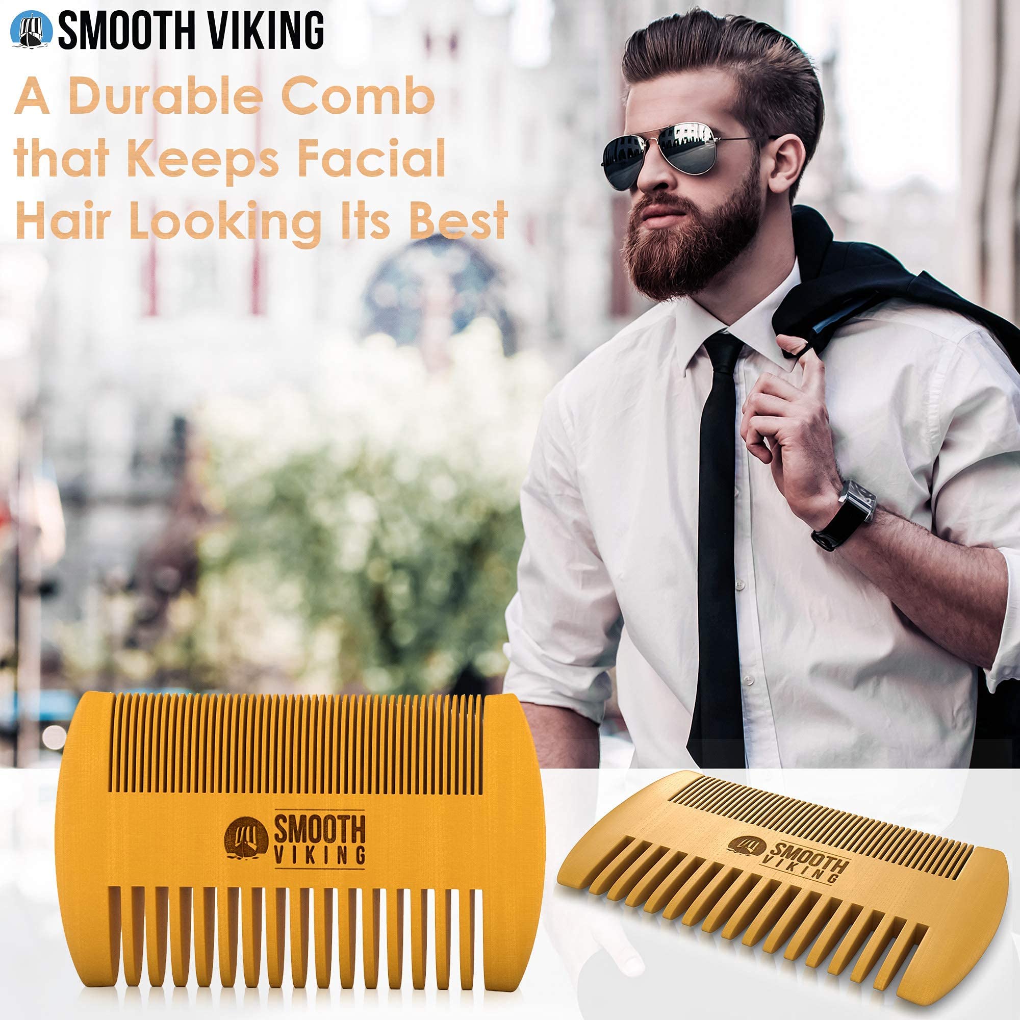 SMOOTH VIKING BEARD CARE: presentación-regalo-barba ideal para sorprender.
