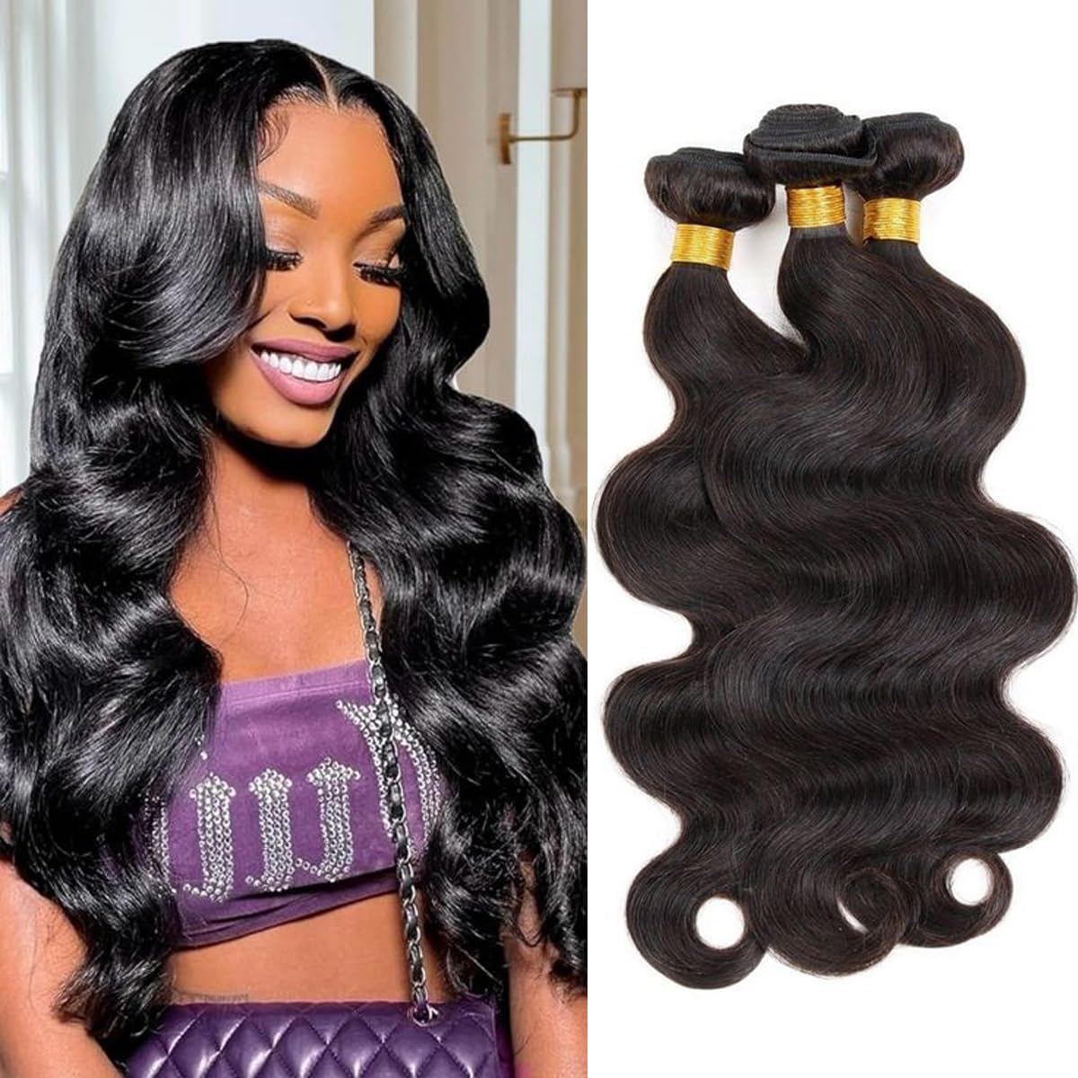 Smoothair Body Wave Bundles: textura suave y natural para look diario.