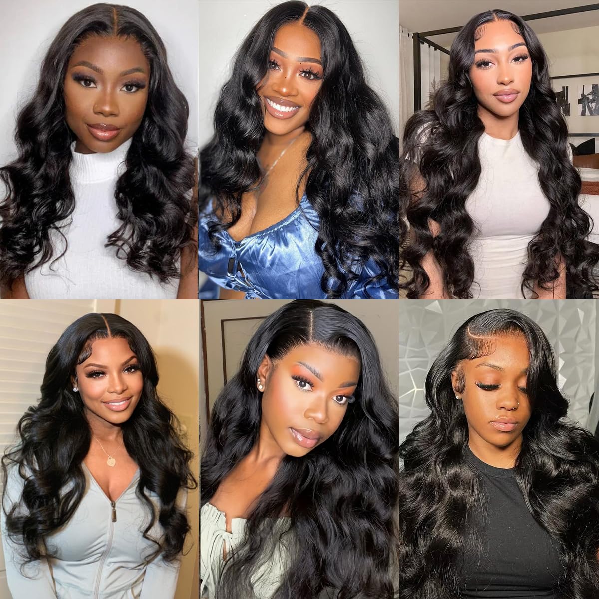 Smoothair Body Wave Bundles: teñible y compatible con estilos versátiles.