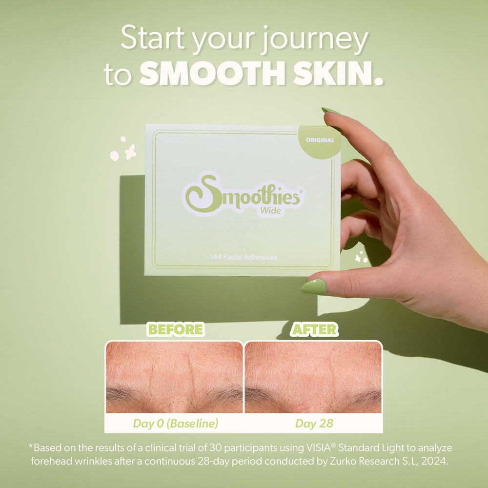 Parches Smoothies de uso nocturno pueden combinarse con serums e hidratantes.