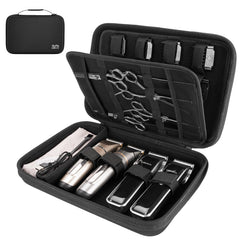 Bolsa SMYV para cortapelos, vista frontal, ideal para transporte seguro.