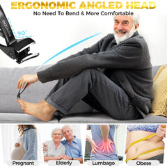 SMZHealing corte-45-grados se adapta a la curva natural de la uña.