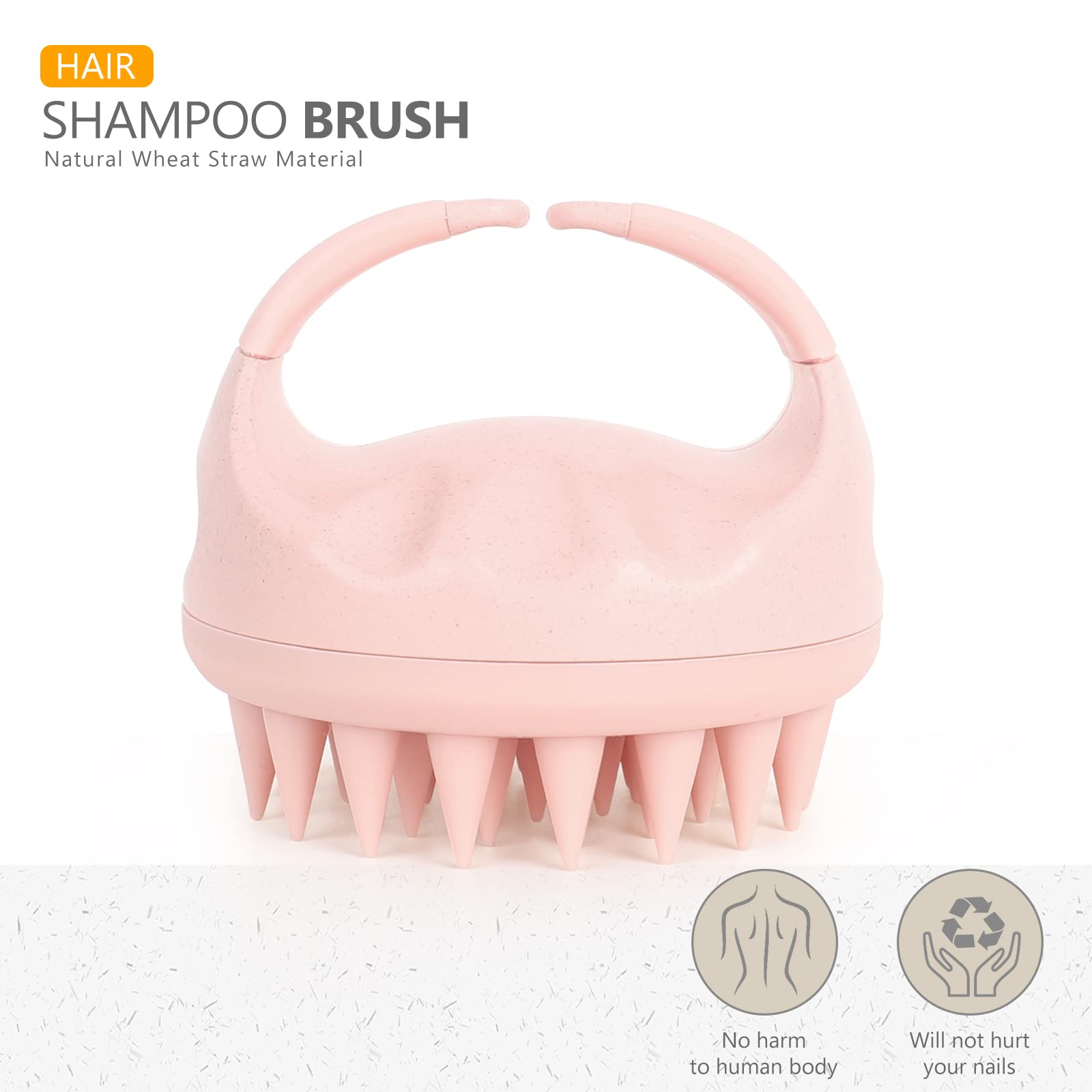 Sndyi cepillo exfoliante para cuero cabelludo y distribución de champú