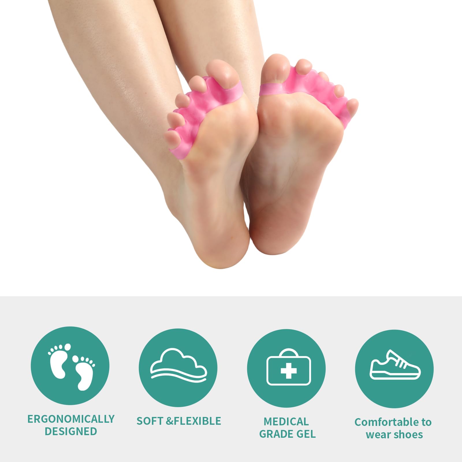 SNGBYTU yoga separadores-dedos, mejor estabilidad durante posturas de yoga.