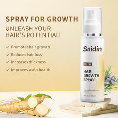 Aerosol Snidin con biotina para fortalecimiento capilar diario