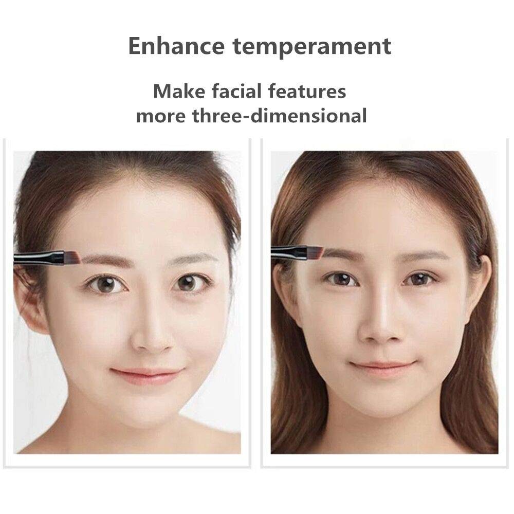 Pincel aplicador SNOVO para cejas, aplicación suave y precisa.