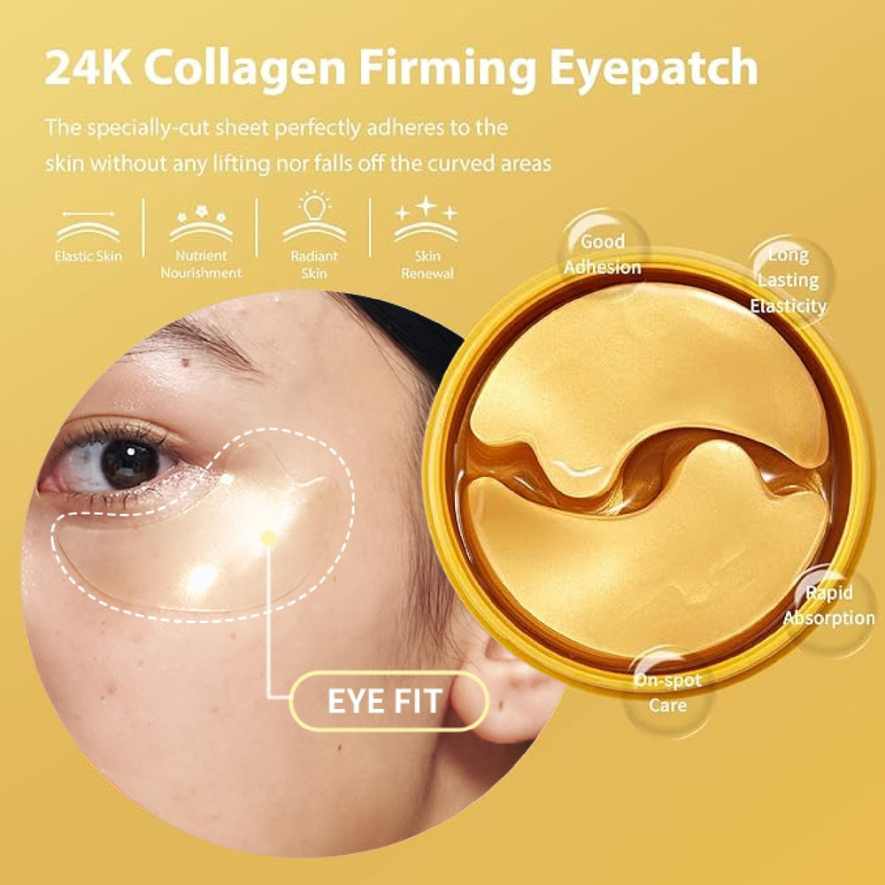 Parche ocular SNP reafirmante ayuda a suavizar líneas alrededor de los ojos.
