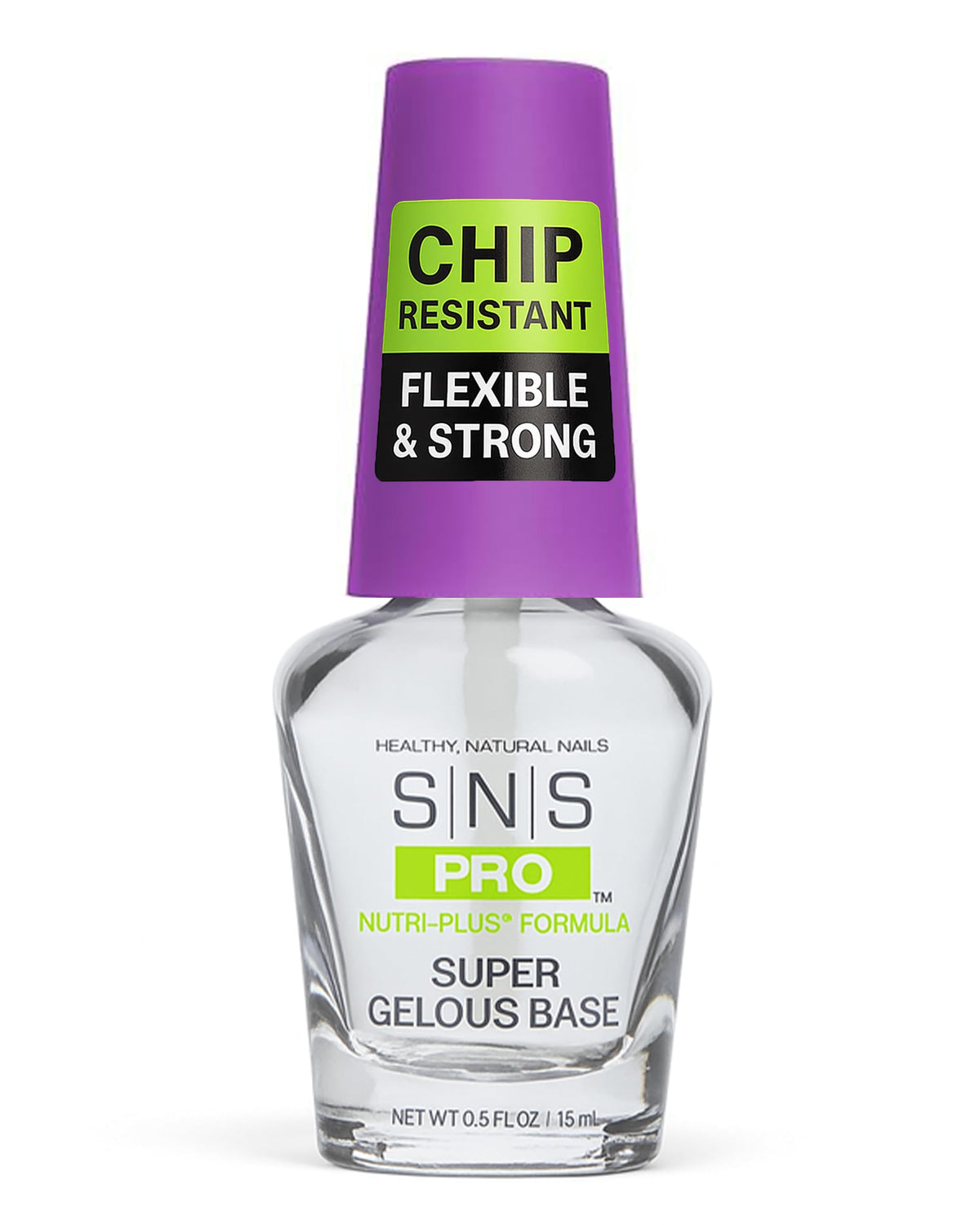 SNS Base Coat Adhesivo: prepara la uña para dip y mejora adherencia.
