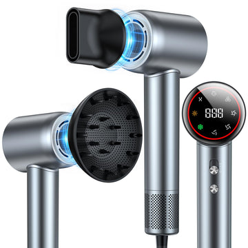 SnugLuv secador de pelo con velocidad 160000 rpm para secado rápido y eficiente
