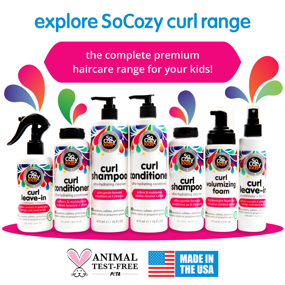 SO COZY Acondicionador de rizos: protección contra el frizz y daño