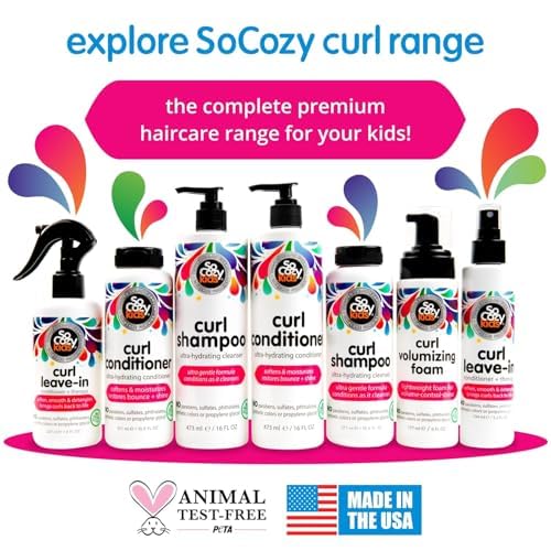 So Cozy aplica en spray para cabello ligeramente húmedo, facilitando el peinado.