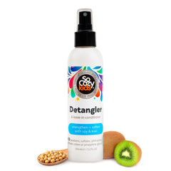 SO COZY Desenredante spray para niños, desenreda rápido y deja el cabello suave.