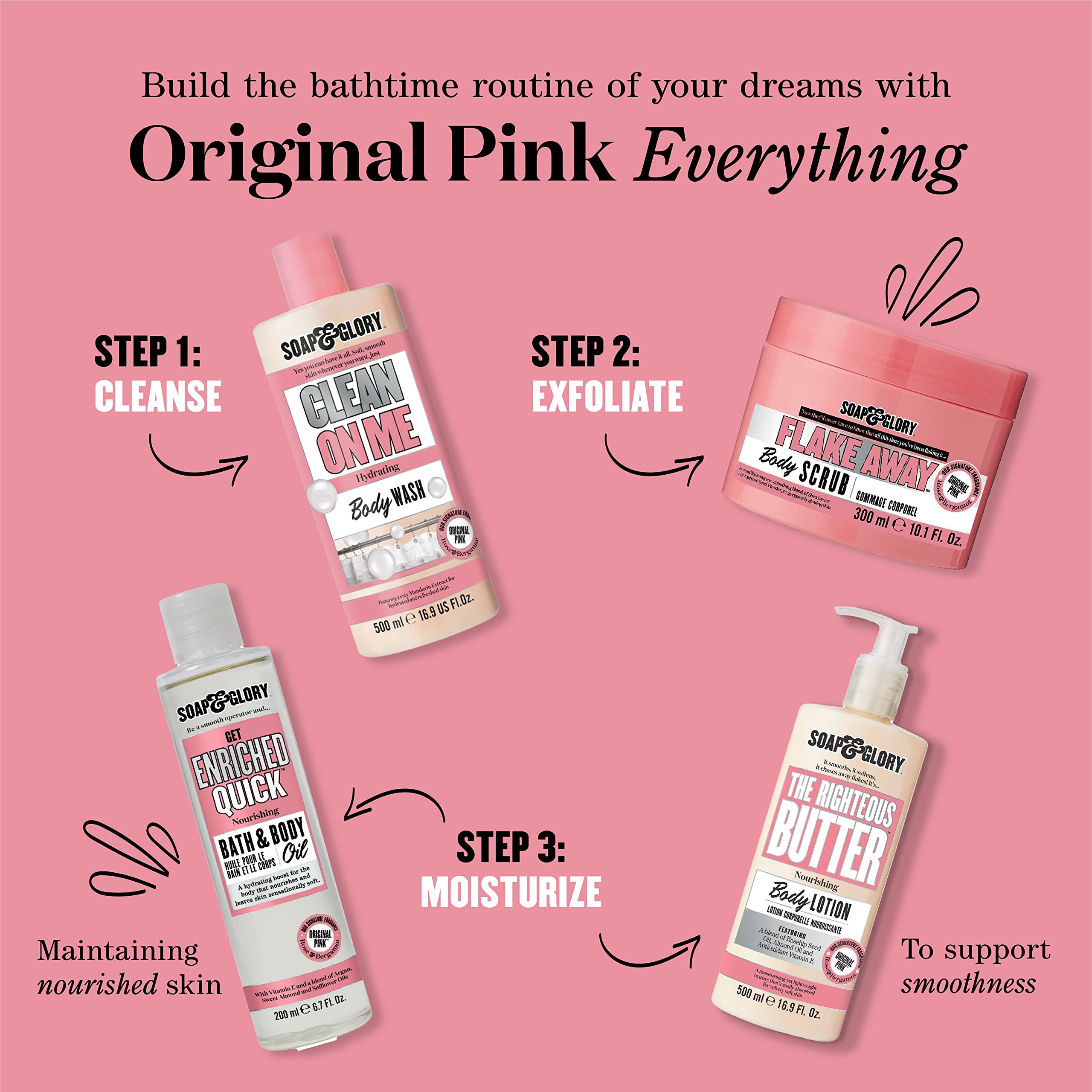 Hidratación de 72 horas con The Righteous Butter de Soap & Glory.