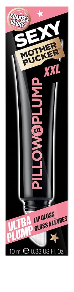 Del Soap & Glory Sexy Mother Pucker XXL, fórmula vegana que hidrata y aporta brillo.