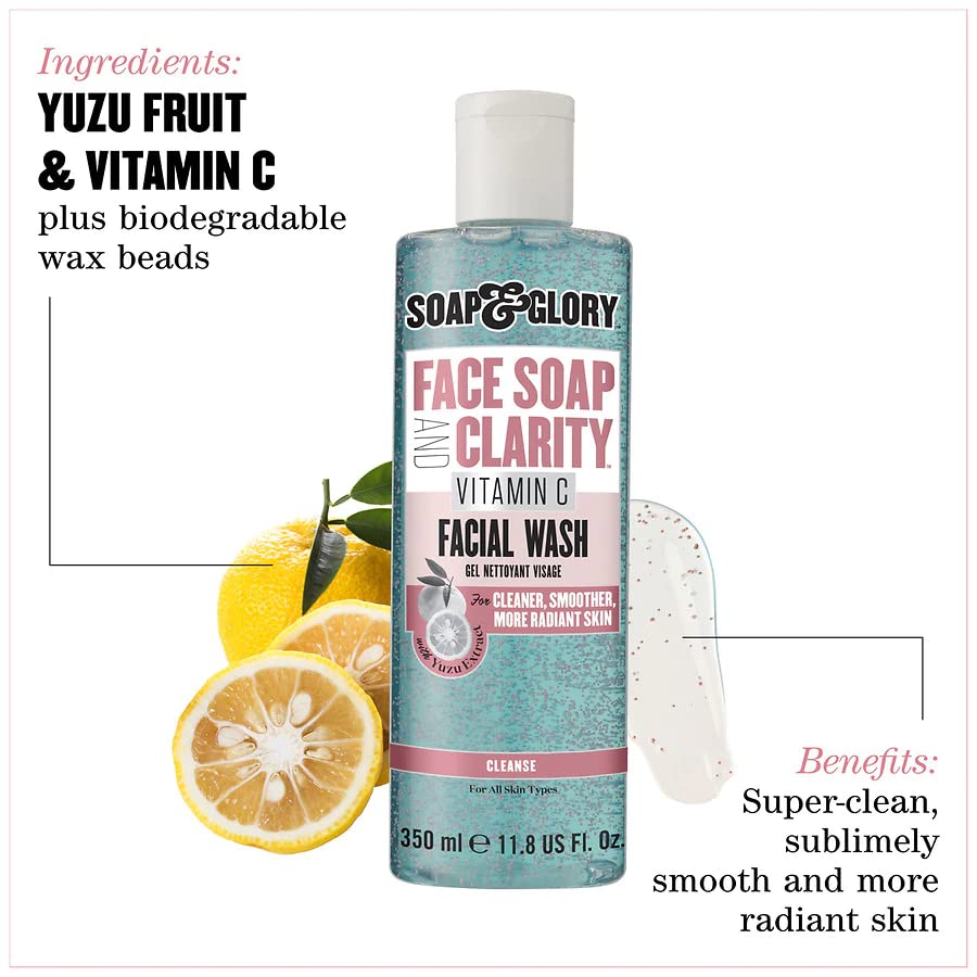 Soap & Glory Vitamin C desmaquillante espumoso retira maquillaje suavemente