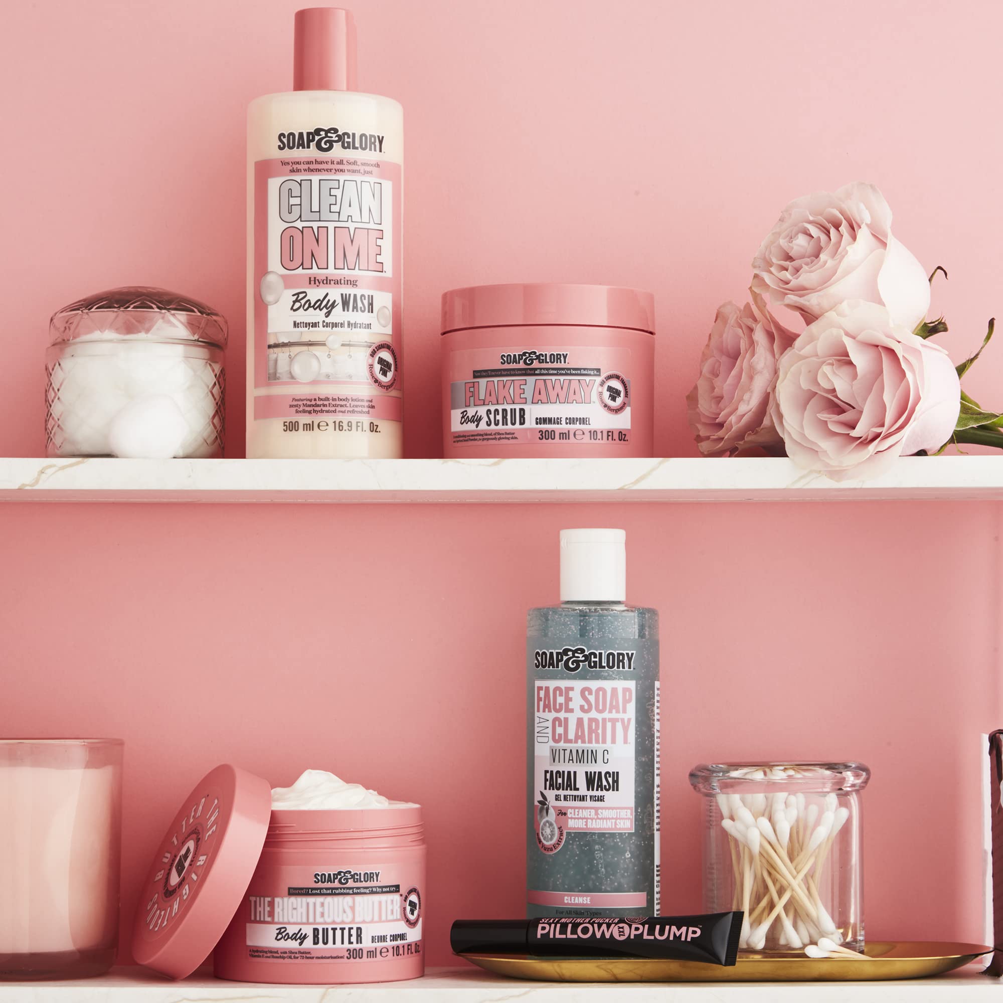 Soap & Glory Vitamin C hidratante ligero para piel suave tras la limpieza