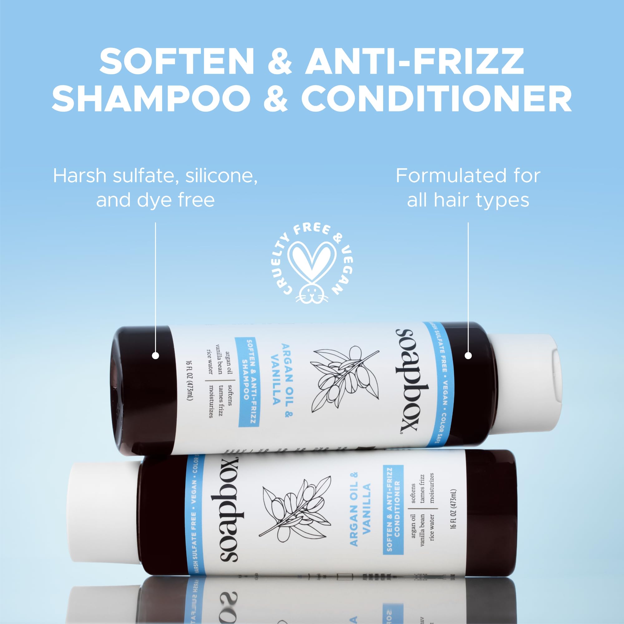 Huile d'argan Soapbox, extrait nourrissant pour cheveux