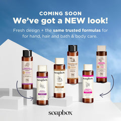 Soapbox Scalp Soother, masaje suave que equilibra el cuero cabelludo y reduce la irritación.