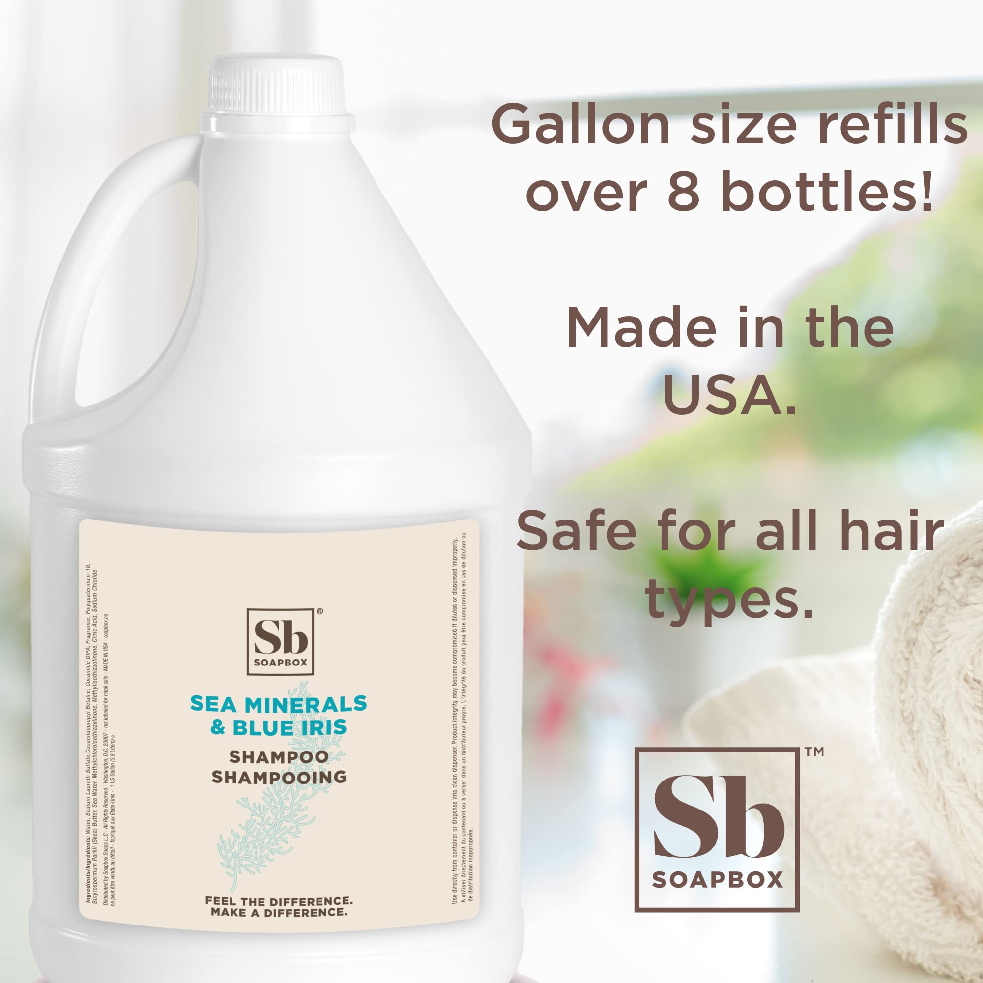Soapbox Shampoo mousse riche pour lavage en douceur