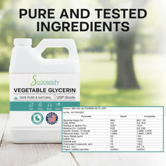 Soapeauty glicerina vegetal, aplicación cosmética para cremas, piel suave