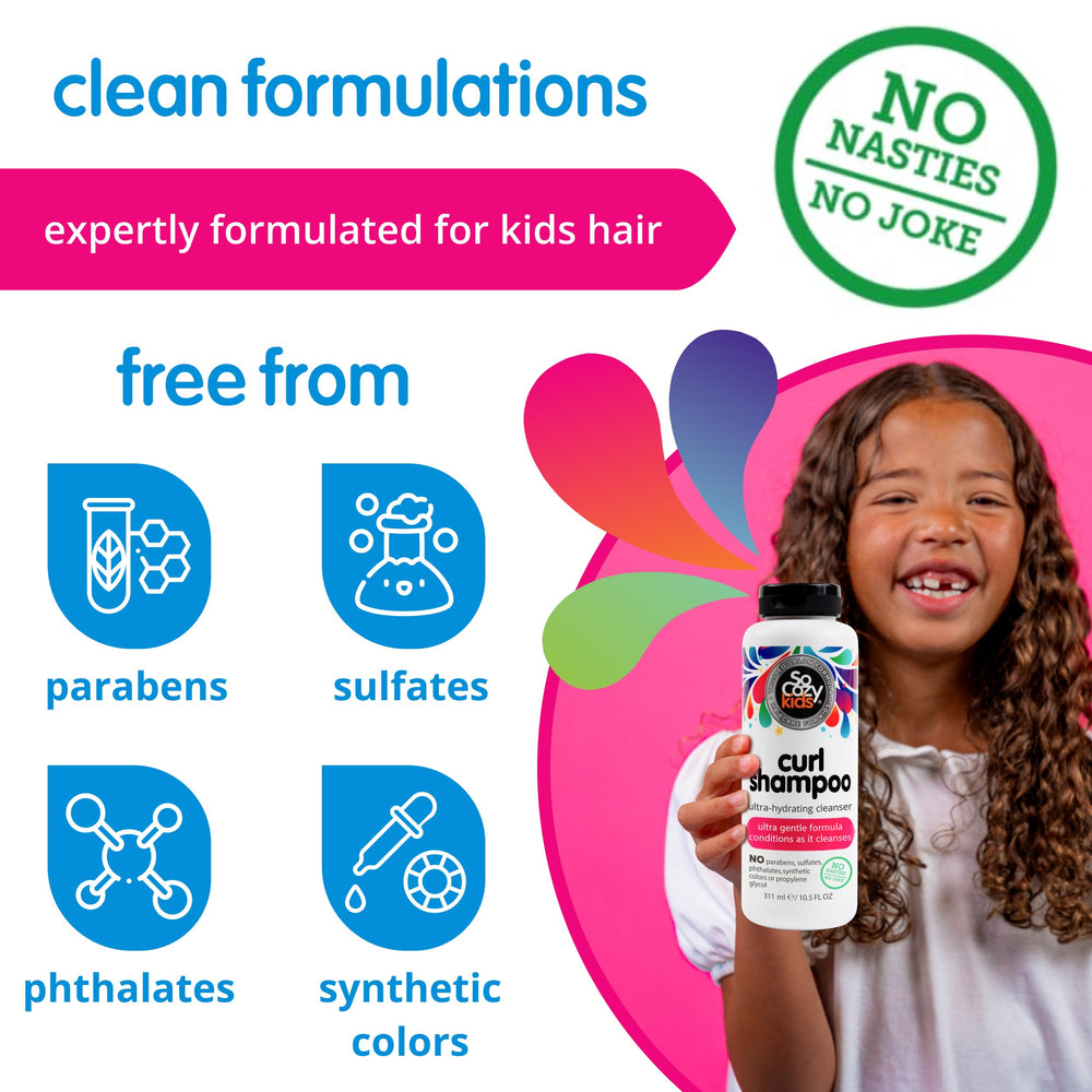 SoCozy Curl Shampoo: aceite de semilla de ciruela aporta suavidad.