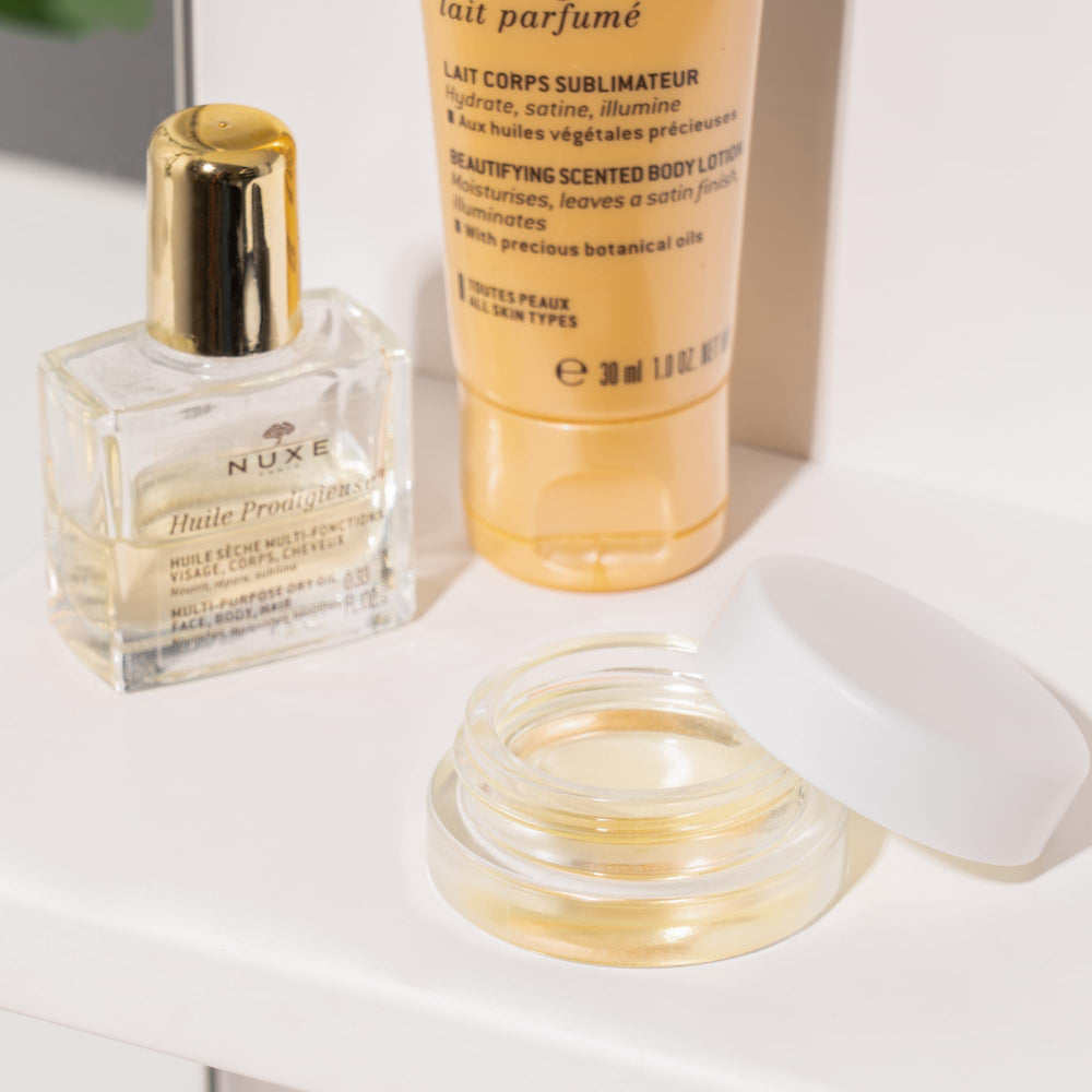 SODO LOCO frasco vidrio grueso, base pulida, diseño elegante para cosméticos.