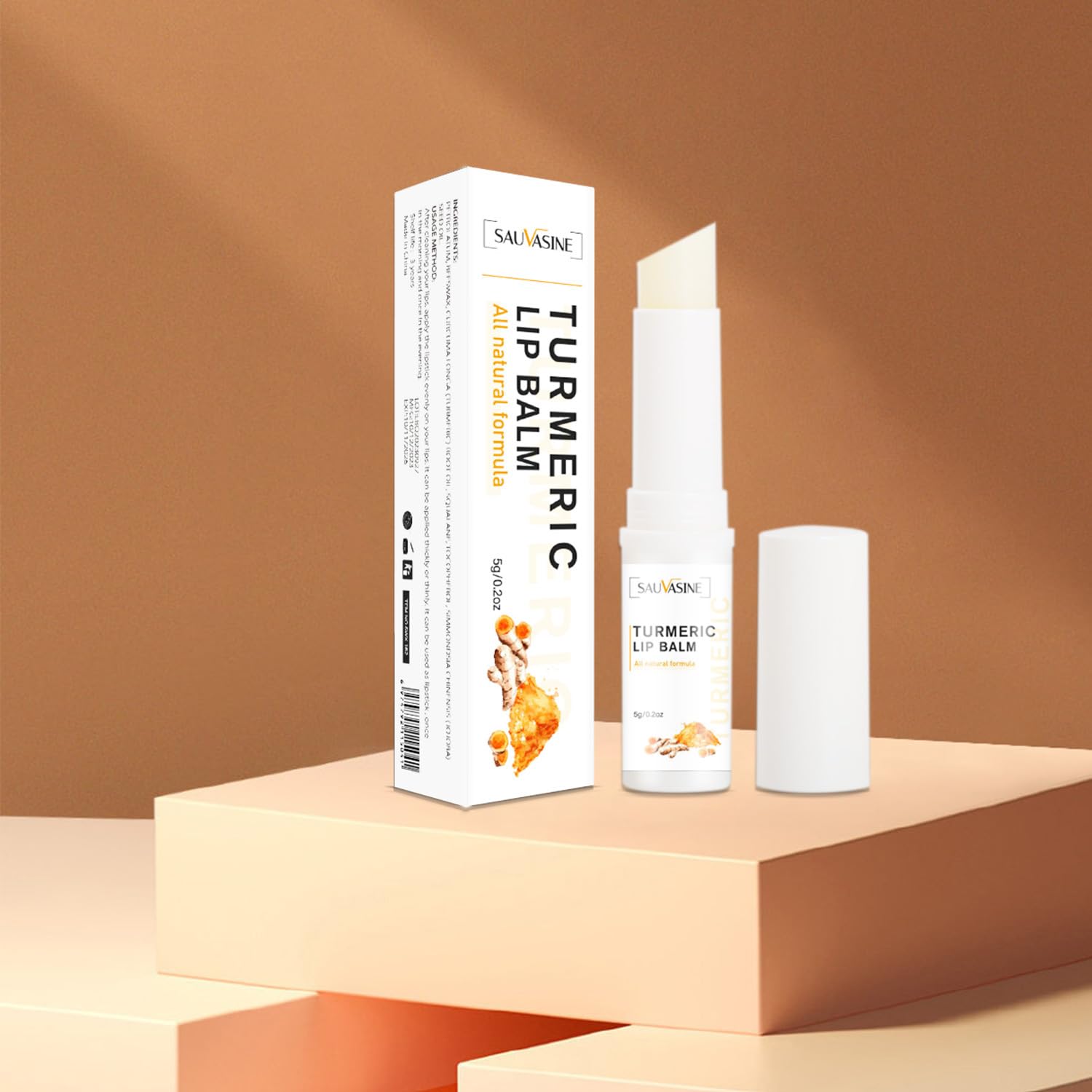 Soelegant juego de dos unidades de exfoliante labial para uso diario.