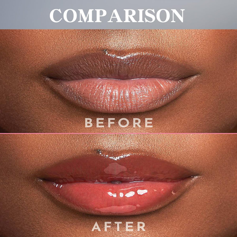 Soelegant exfoliante labial durante la aplicación en los labios.