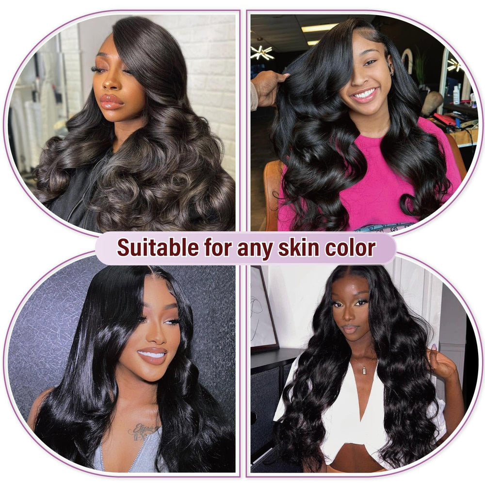 Soeyrkke hair close-up reveals soft Brazilian virgin texture