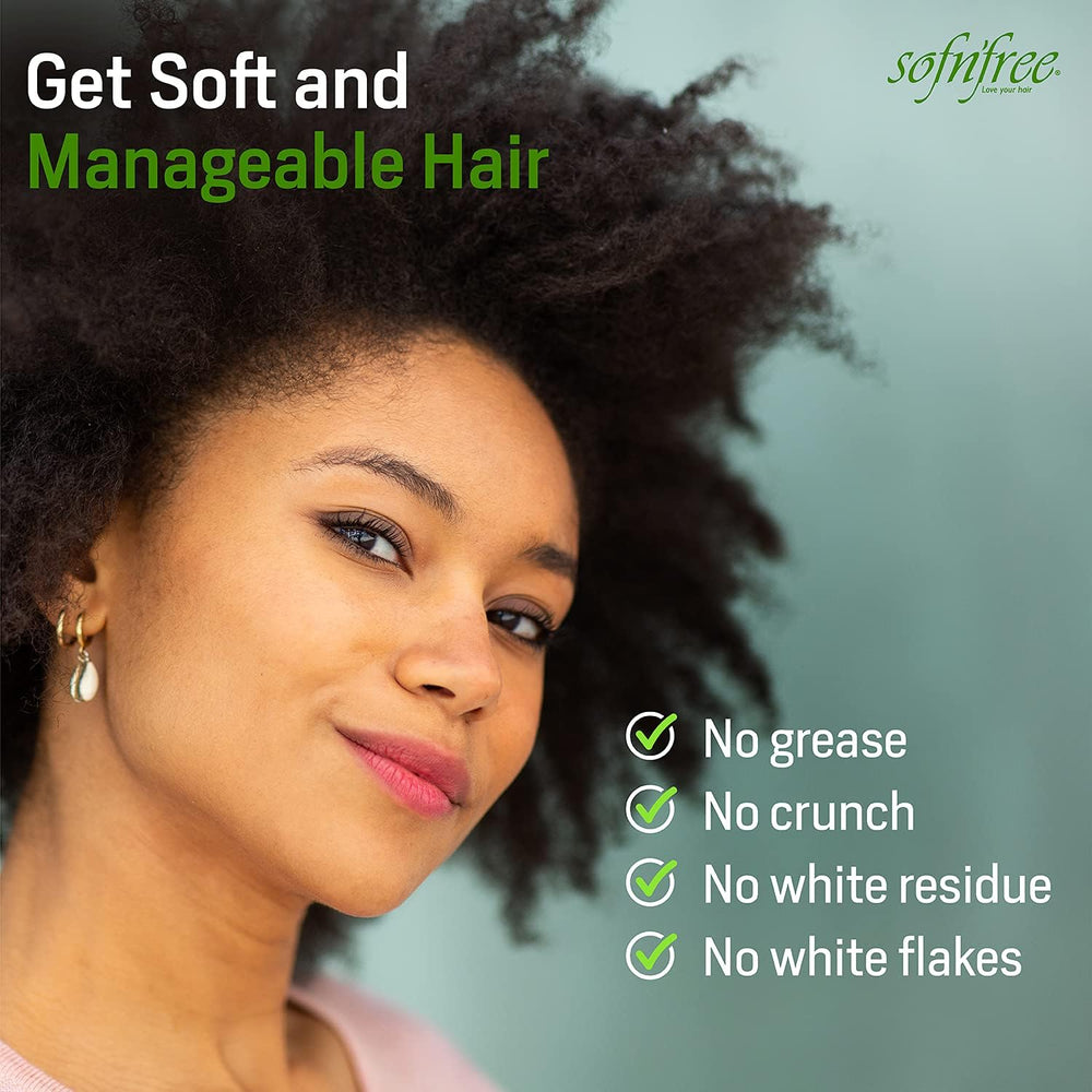 SOF N' FREE rizos suaves y definidos con control de frizz diario.