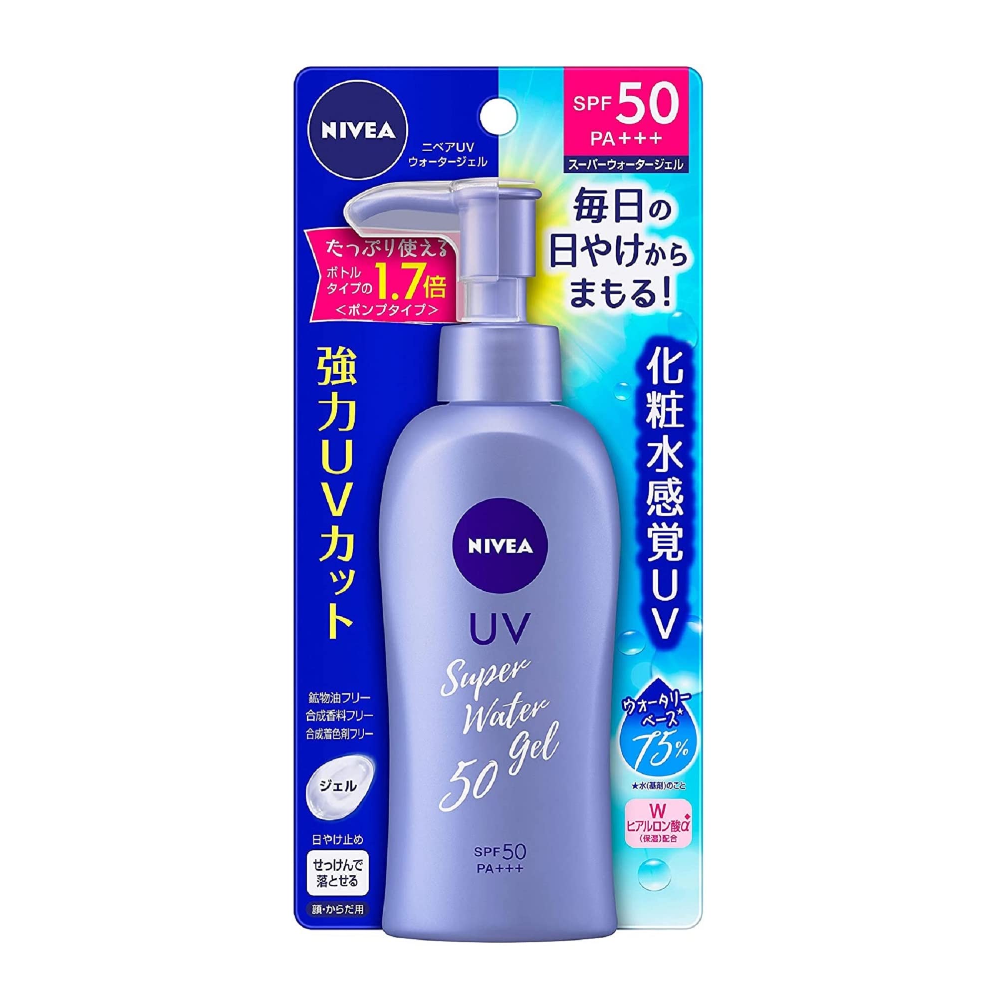 SOFIA BY ODE NIVEA PROTECCIÓN SOLAR GEL LIGERO SPF 50 en envase dosificador, ideal para uso diario.