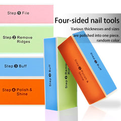 Soft 'N Style bloque alisado superficie uñas para brillo uniforme