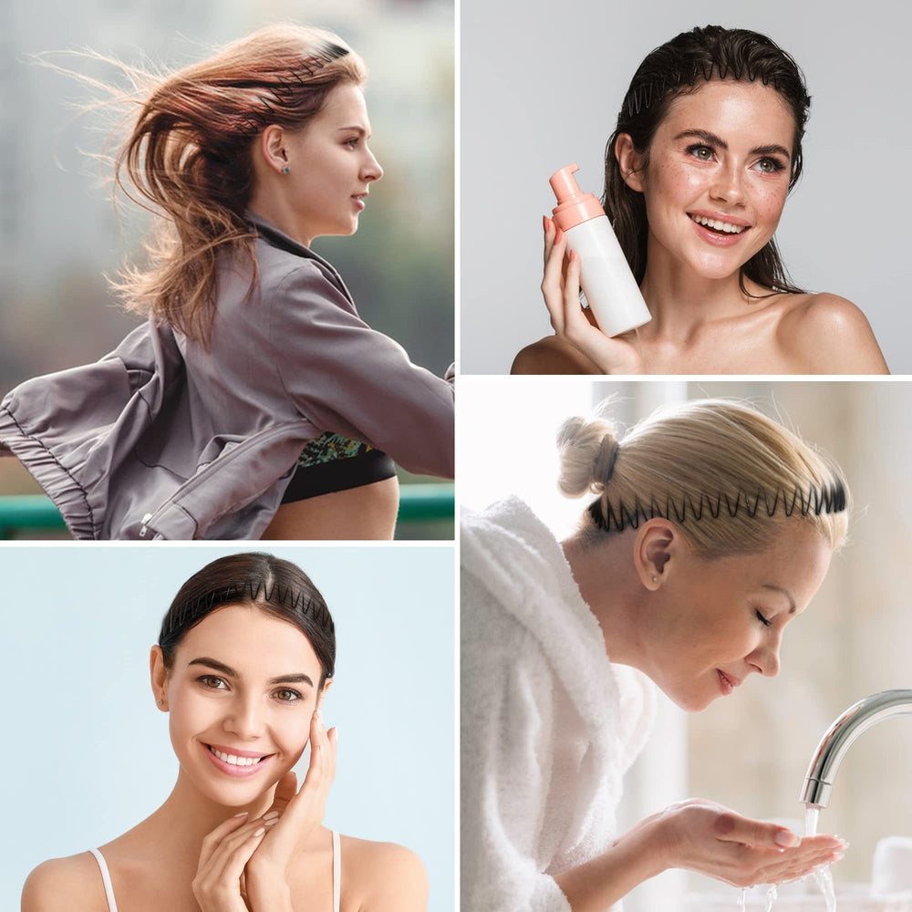 Soft 'N Style diadema con dientes perimetrales para evitar deslizamientos