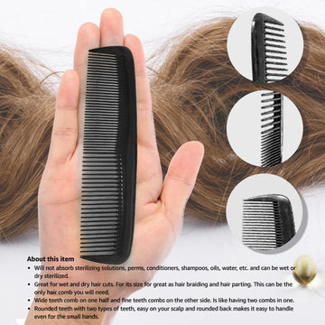 Soft 'N Style: dientes durables que evitan tirones durante el peinado diario.
