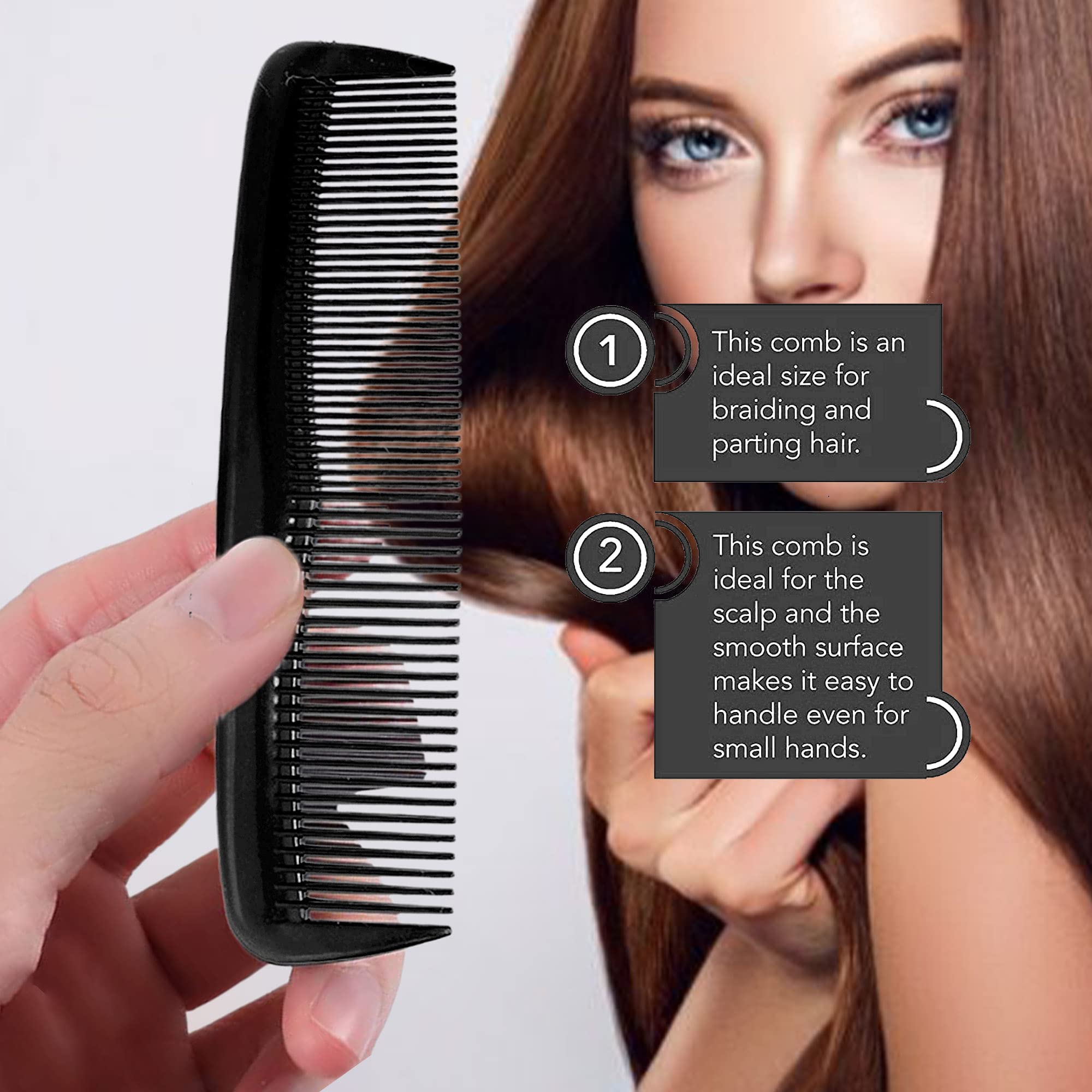 Soft 'N Style: peine universal para hombres y mujeres, uso diario seguro.