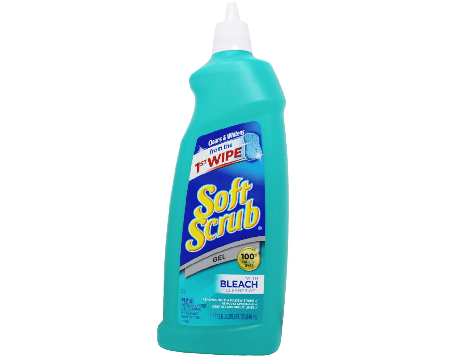 Aplicación rápida de Soft Scrub en zonas de alta suciedad.