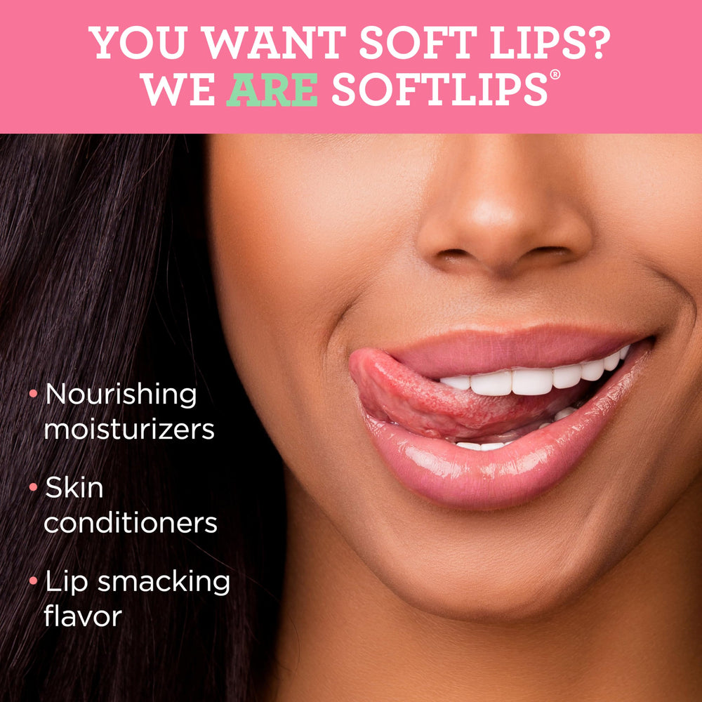 SoftLips Balsamo Labial Frente del Envase protege labios diariamente