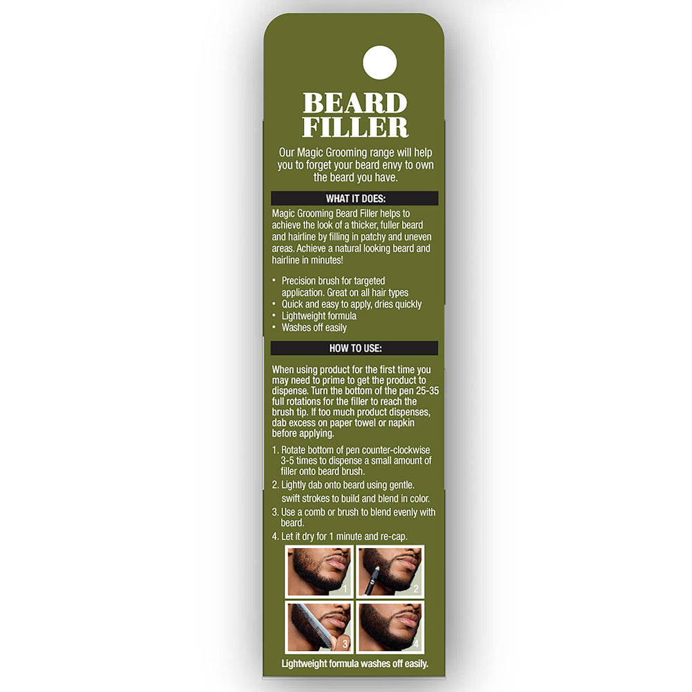 SoftSheen Magic Grooming pencil cap close-up emphasizes quick-dry formula.