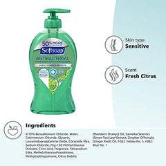 Aroma cítrico fresco de Softsoap al lavar las manos