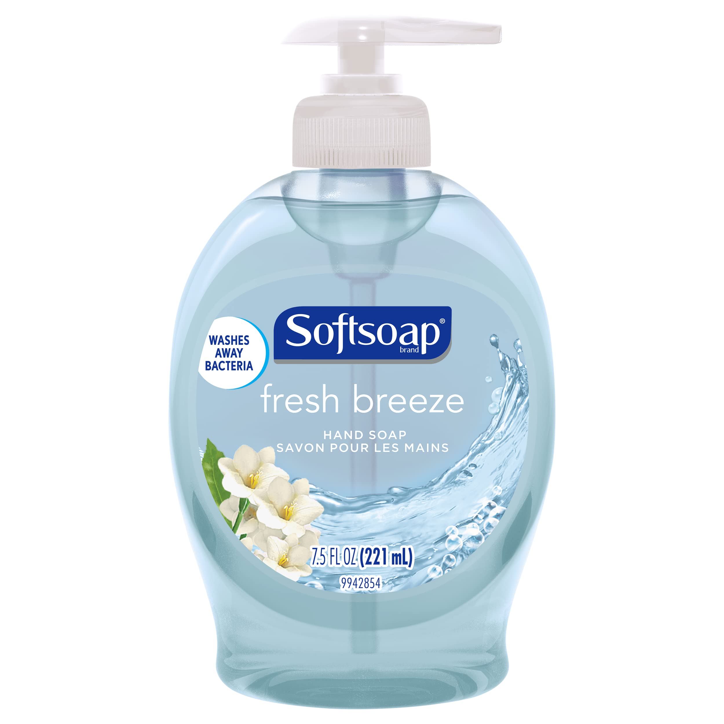 Softsoap jabon líquido brisa fresca en botella para lavado diario de manos