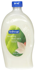 Softsoap Jabón de Manos Aloe Vera en botella de 32 onzas para uso diario suave