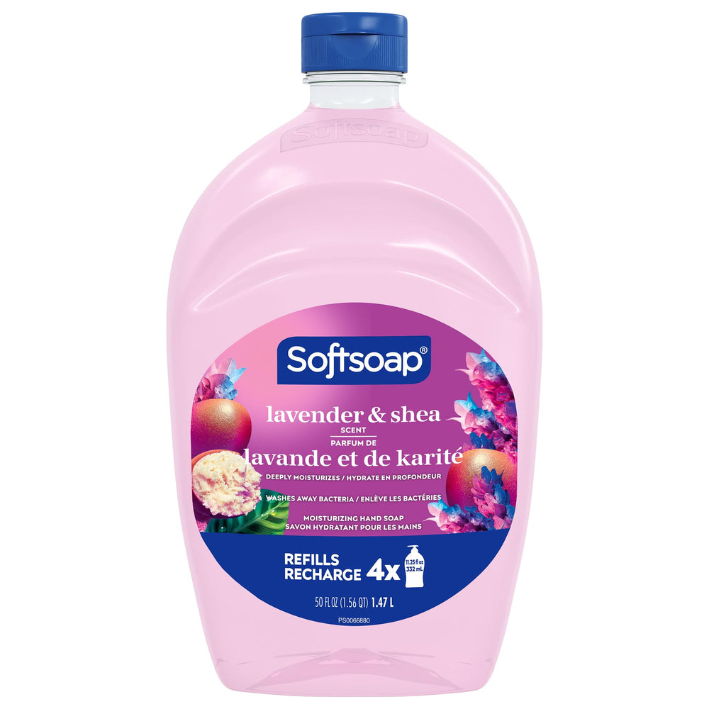 Softsoap refil jabon liquido lavanda karite: hidratación duradera para manos