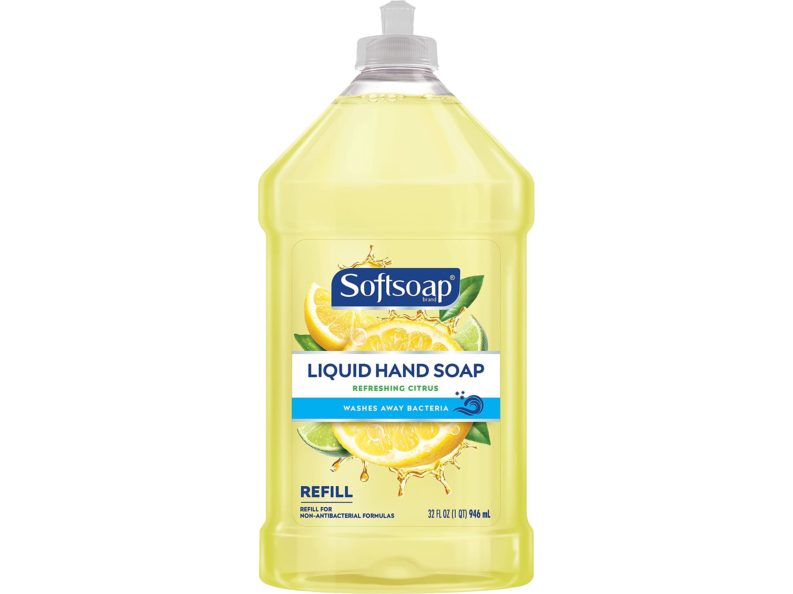 Softsoap relleno de jabón líquido cítrico limón, recarga rápida para el dispensador
