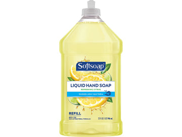 Softsoap relleno de jabón líquido cítrico limón, recarga rápida para el dispensador
