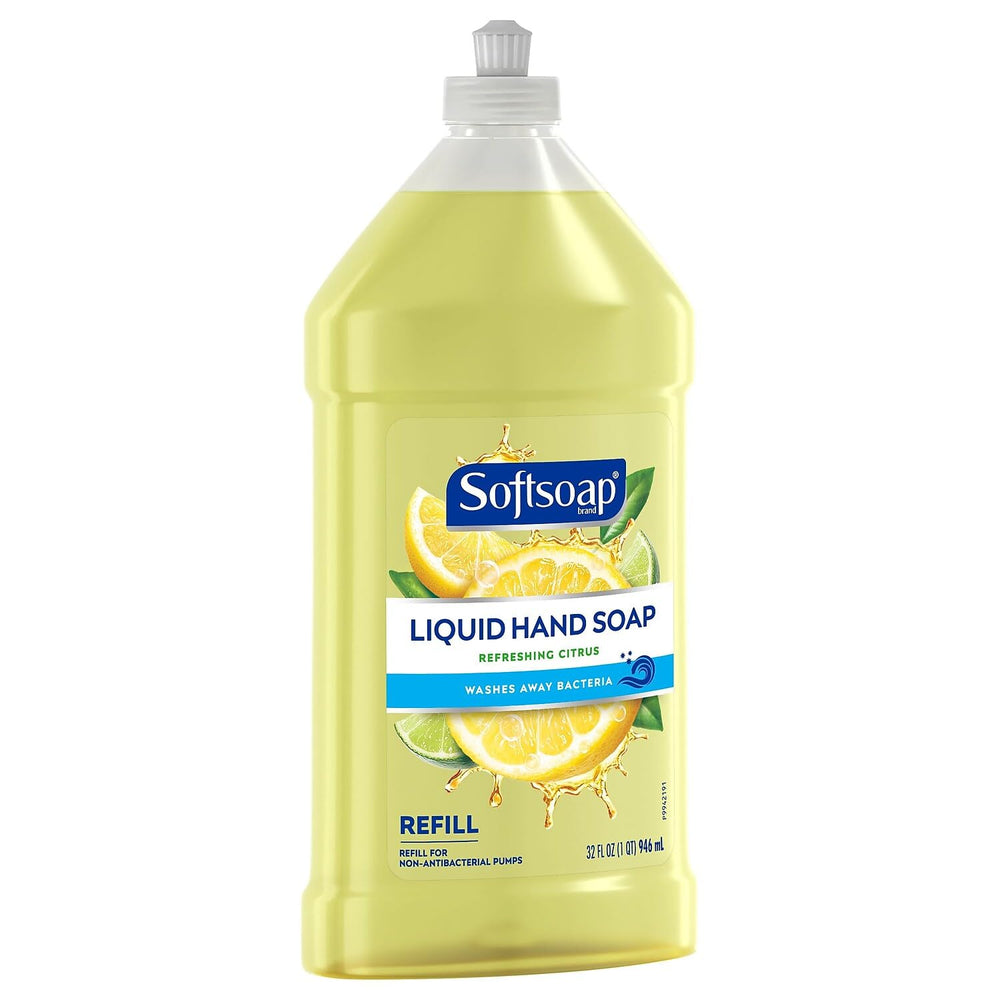 Softsoap con tapa deslizable facilita rellenar y usar sin complicaciones