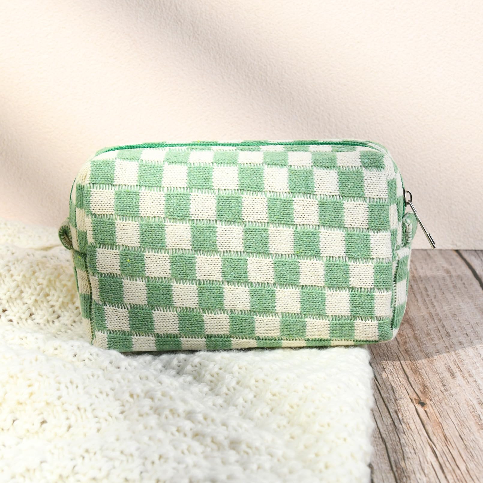 SOIDRAM bolsa maquillaje para viaje, tamaño compacto y ligero.