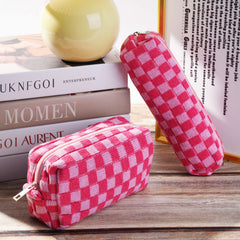 SOIDRAM bolso brochas rosa facilita acceso rápido.