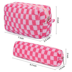 SOIDRAM estuche viaje rosa para accesorios de belleza.