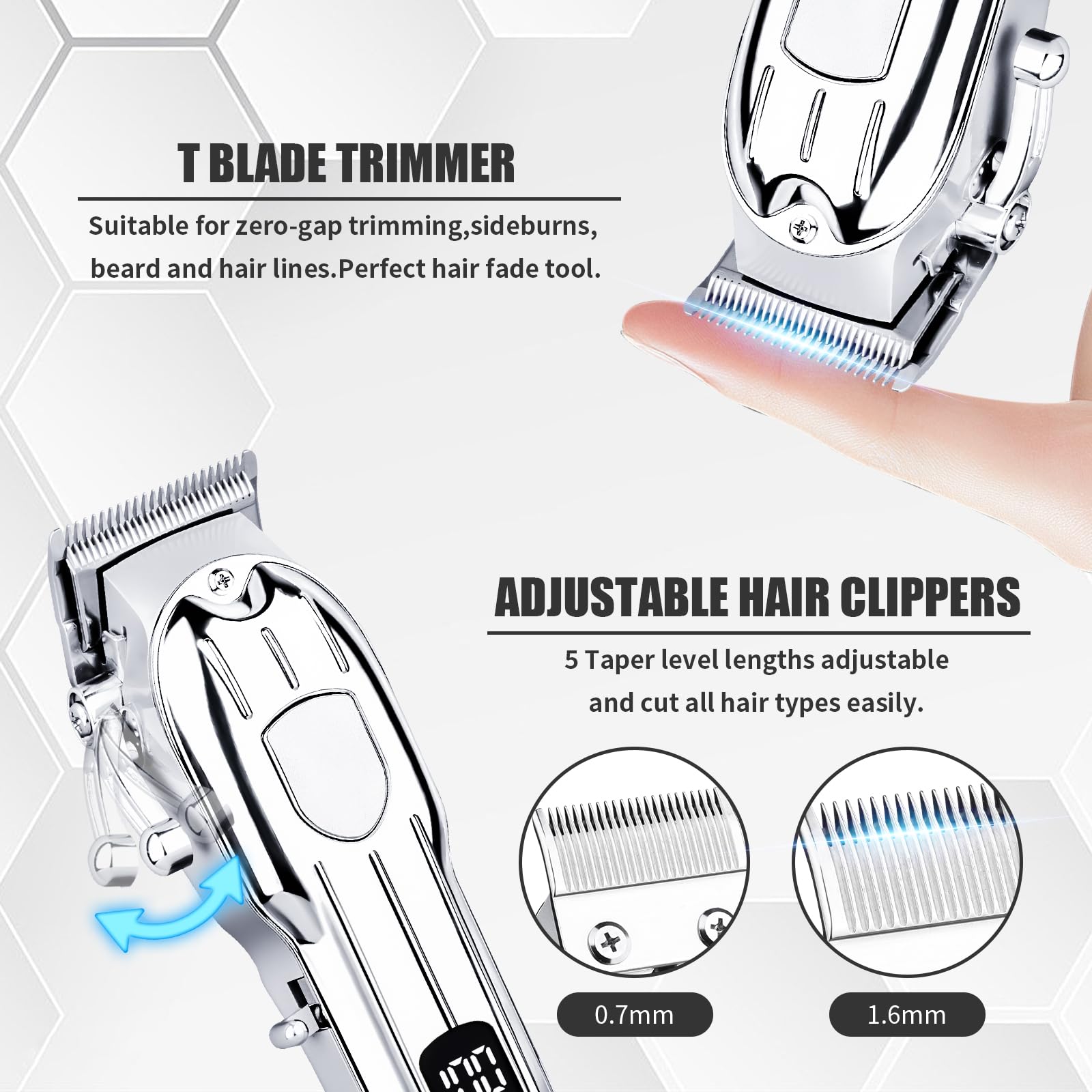 Soieho kit de accesorios para recortes profesionales