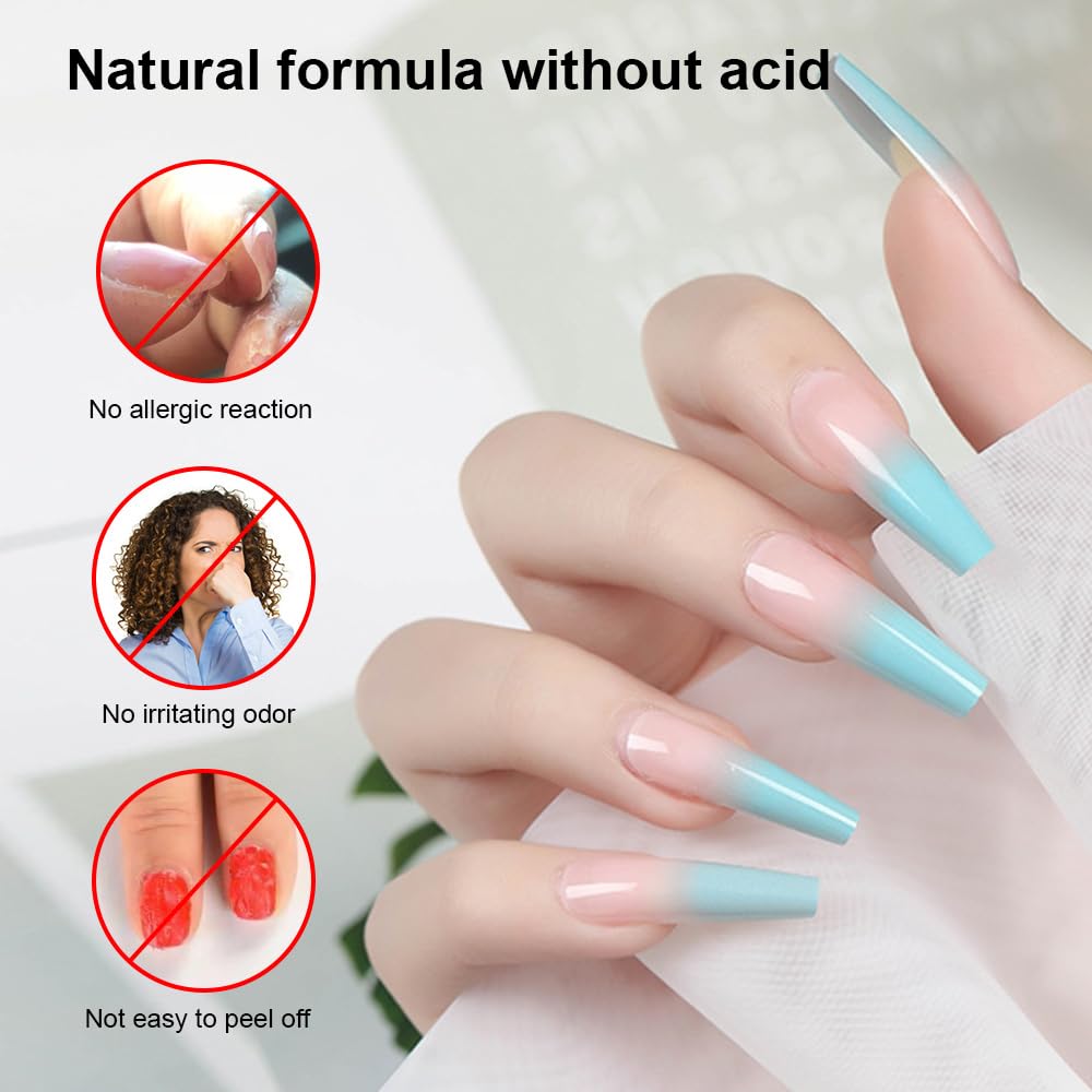 Aplicación del primer Sokgo en uñas, adherencia mejorada
